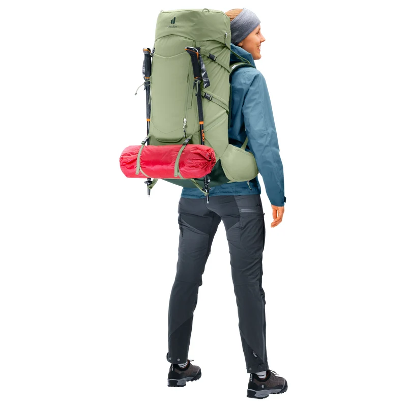 Deuter Aircontact Core 55 + 10 SL - Mochila de trekking (grove-ivy)