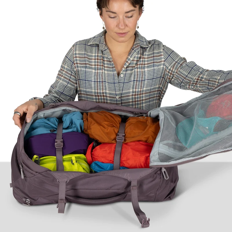 Osprey Fairview 40 - Mochila de viaje 55 cm (graphite purple)