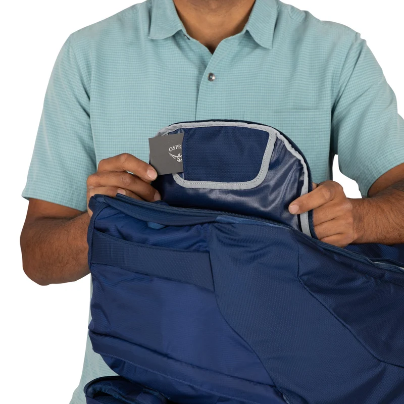 Osprey Farpoint 70 - Mochila de viaje 66 cm (antique blue)