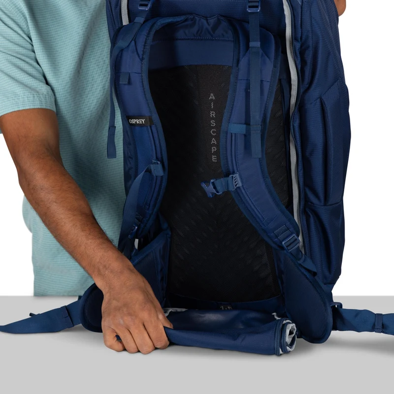 Osprey Farpoint 70 - Mochila de viaje 66 cm (antique blue)