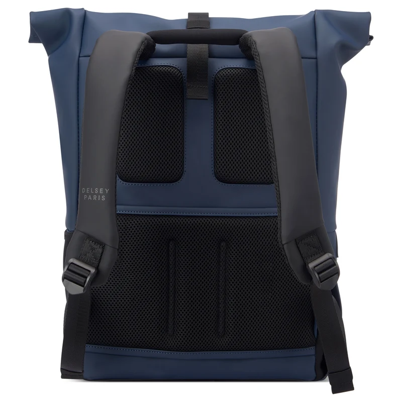 Delsey Paris Turenne Soft Rolltop - Mochila 46 cm (nachtblau)