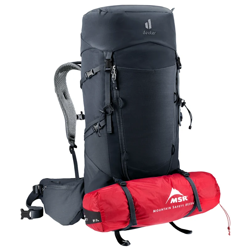 Deuter Aircontact Core 50 + 10 - Mochila de trekking 82 cm (black)
