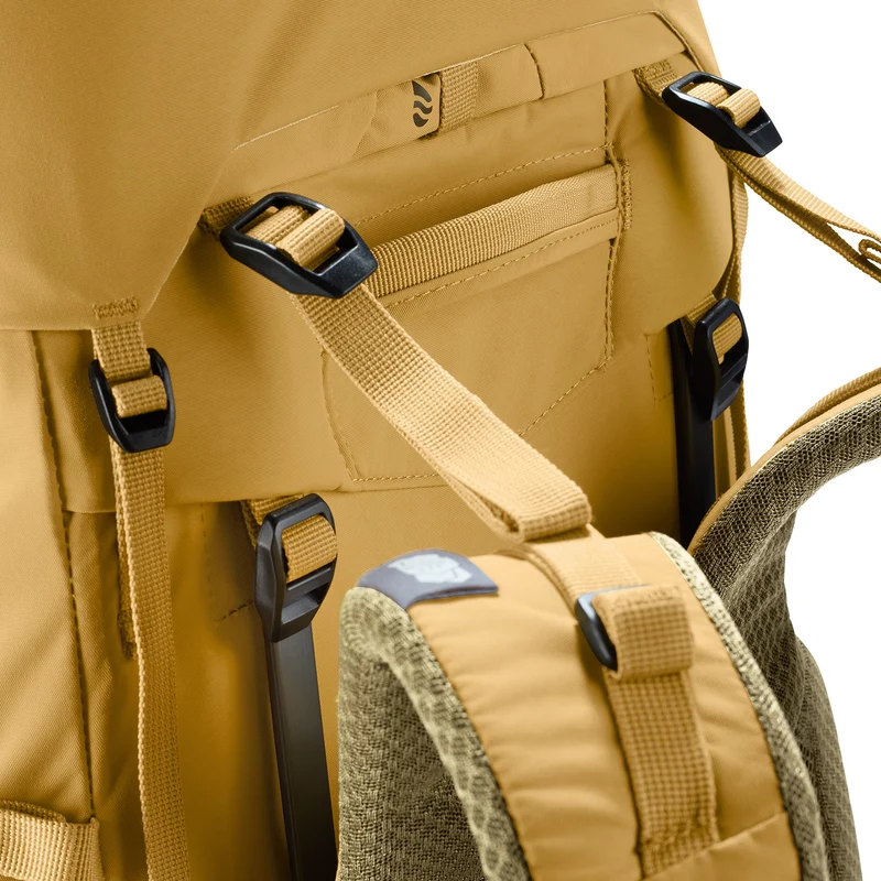Deuter Aircontact Core 60 + 10 - Mochila de trekking 82 cm (savanna-nori)