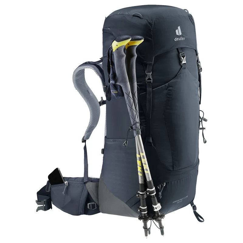Deuter Aircontact Lite 50 + 10 - Mochila de trekking 76 cm (black-graphite)