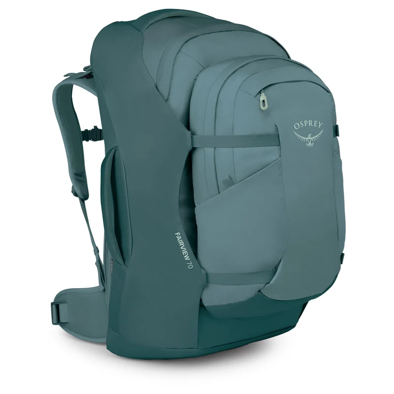 Osprey Fairview 70 - Mochila de viaje 66 cm (casacade blue-torrent blue)