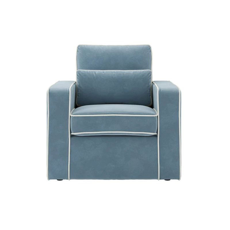 Diego Ice Blue Chair