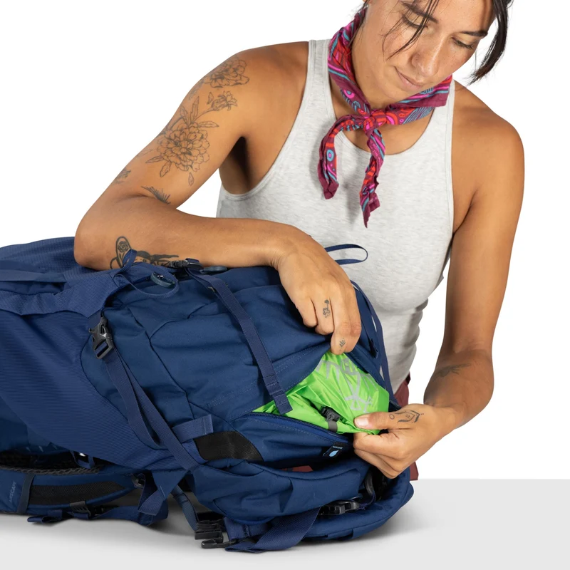 Osprey Kyte LT 65 - Mochila de trekking 74 cm (serenity blue)