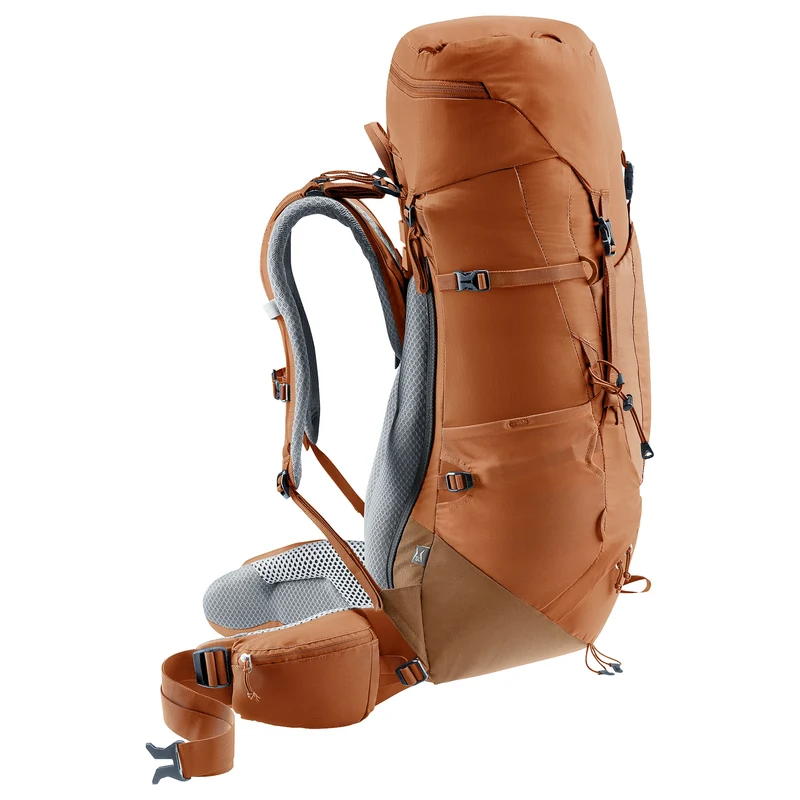 Deuter Aircontact Lite 35 + 10 SL - Mochila de trekking para mujer 70 cm (pecan-mocha)