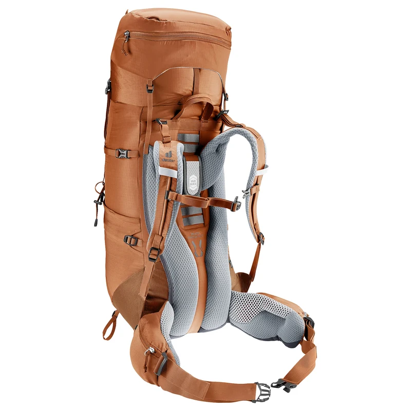 Deuter Aircontact Lite 35 + 10 SL - Mochila de trekking para mujer 70 cm (pecan-mocha)
