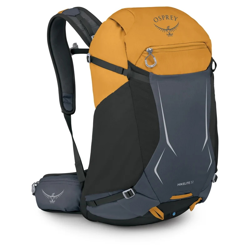 Osprey Hikelite 32 - Mochila de senderismo 58 cm (tungsten-yellow)