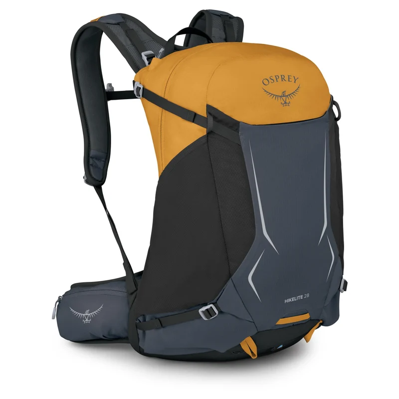 Osprey Hikelite 28 - Mochila de senderismo 52 cm (tungsten-yellow)