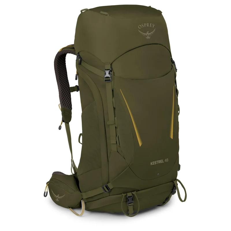 Osprey Kestrel 48 S/M - Mochila de trekking 74 cm (moss green)
