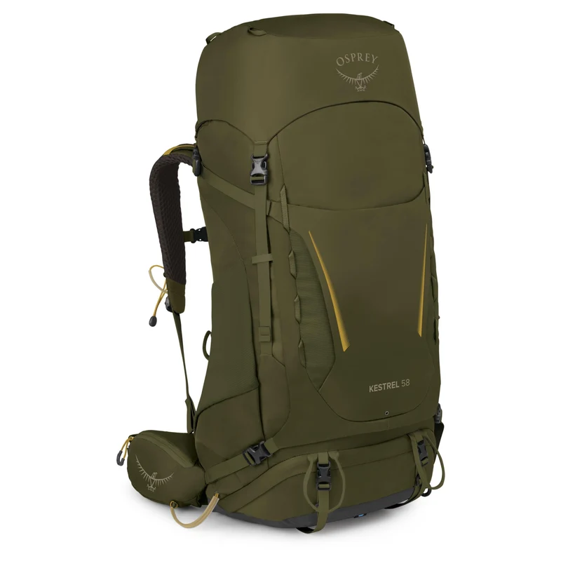 Osprey Kestrel 58 L/XL - Mochila de trekking 82 cm (moss green)