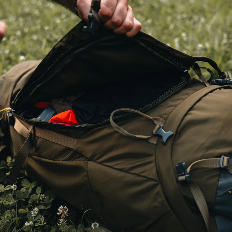Osprey Kestrel 58 L/XL - Mochila de trekking 82 cm (moss green)