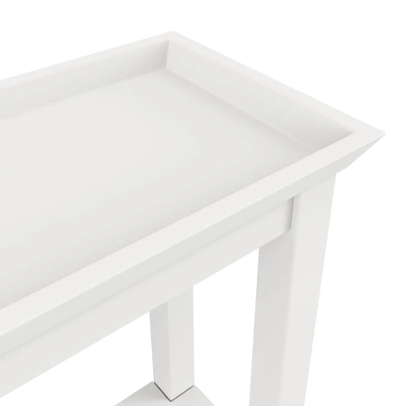Cote White Side Table