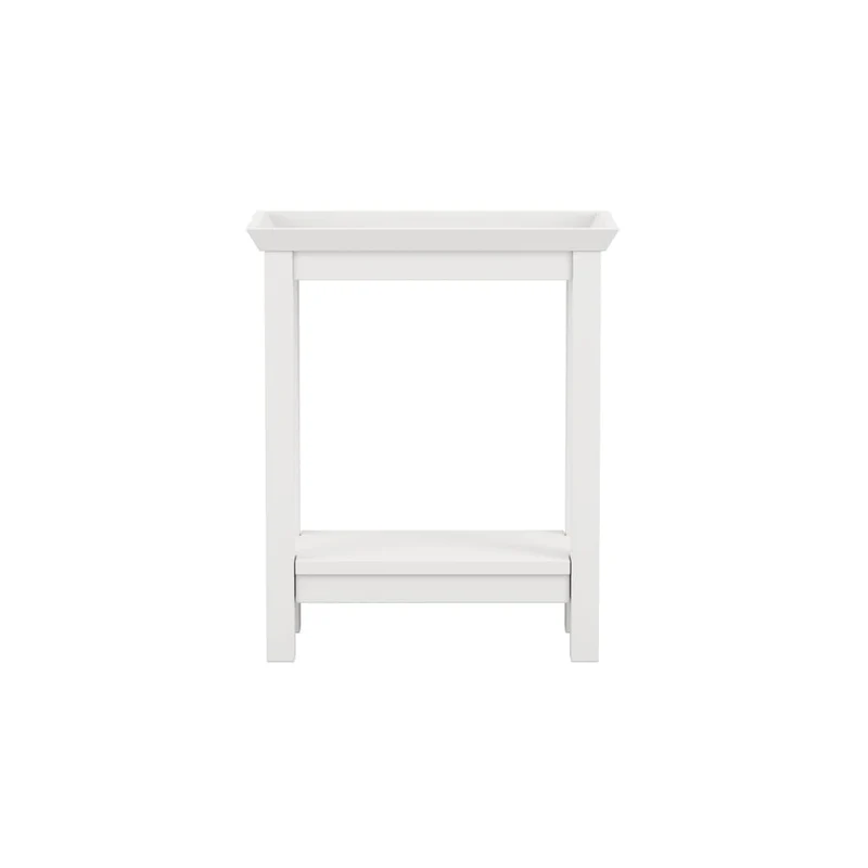 Cote White Side Table