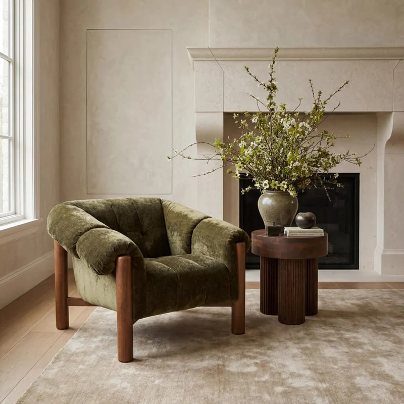 Colby Khaki Chair
