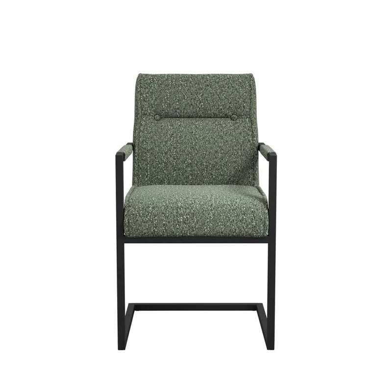 Cleaver Smoked Pearl and Black Dining Chairs