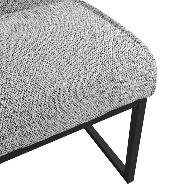 Cleaver Smoked Pearl and Black Dining Chairs