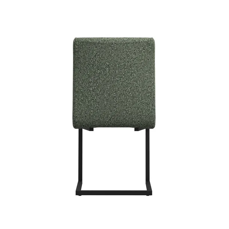 Cleaver Desert Sage and Black Dining Chairs