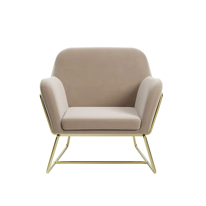 Charles Ivory Boucle Chair