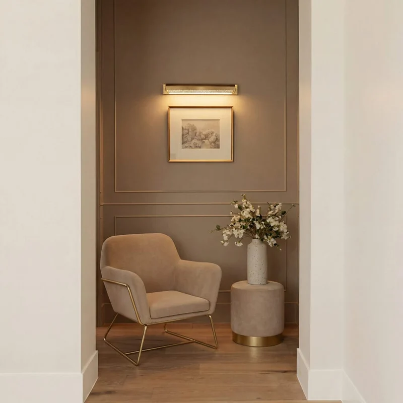 Charles Chair and Lara Small Pouffe Sage Green and Black