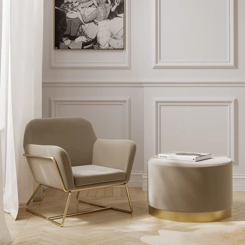 Charles Beige Chair