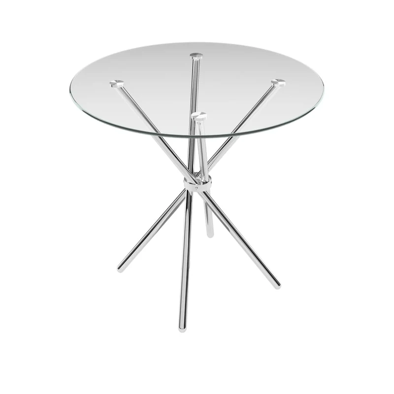 Casa Glass & Gold Dining Table