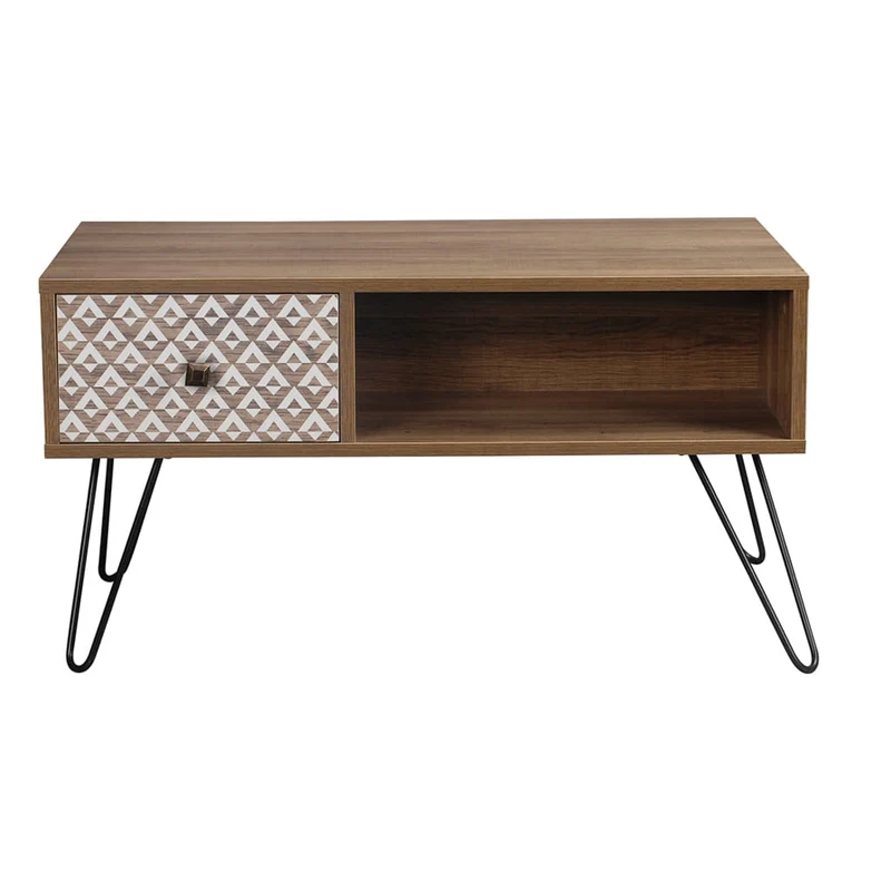Casablanca Dark Oak Side Table