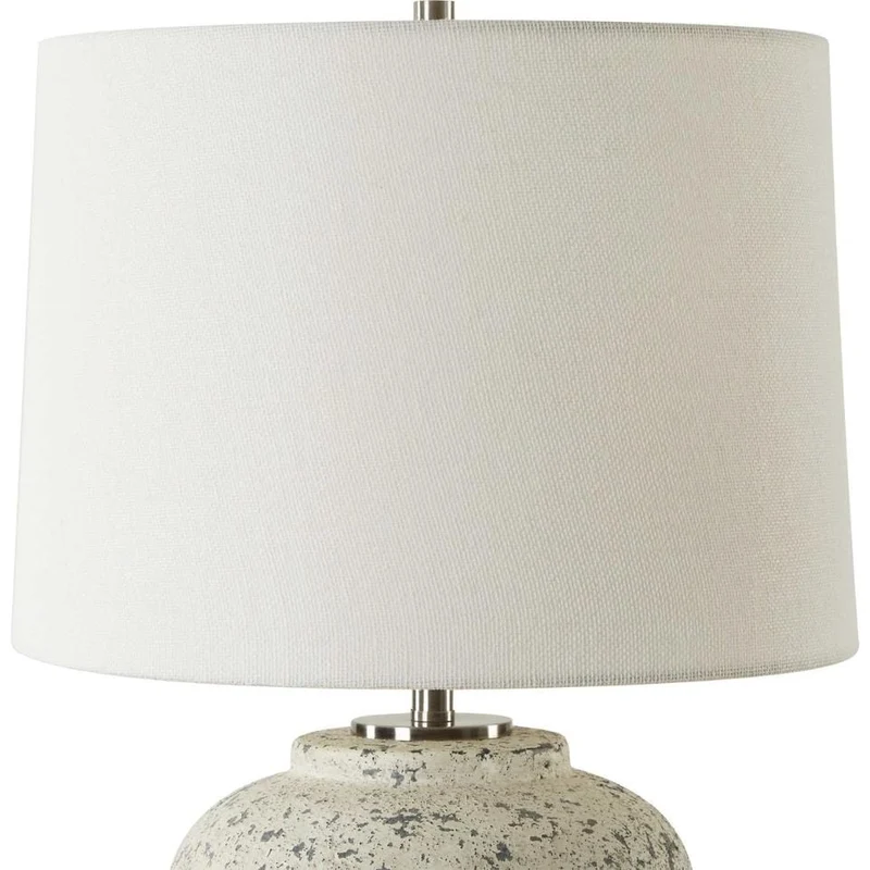 Rupture Aged Ivory Table Lamp