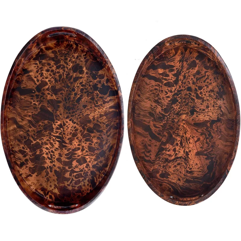 Nesting Regent Trays - Set of 2