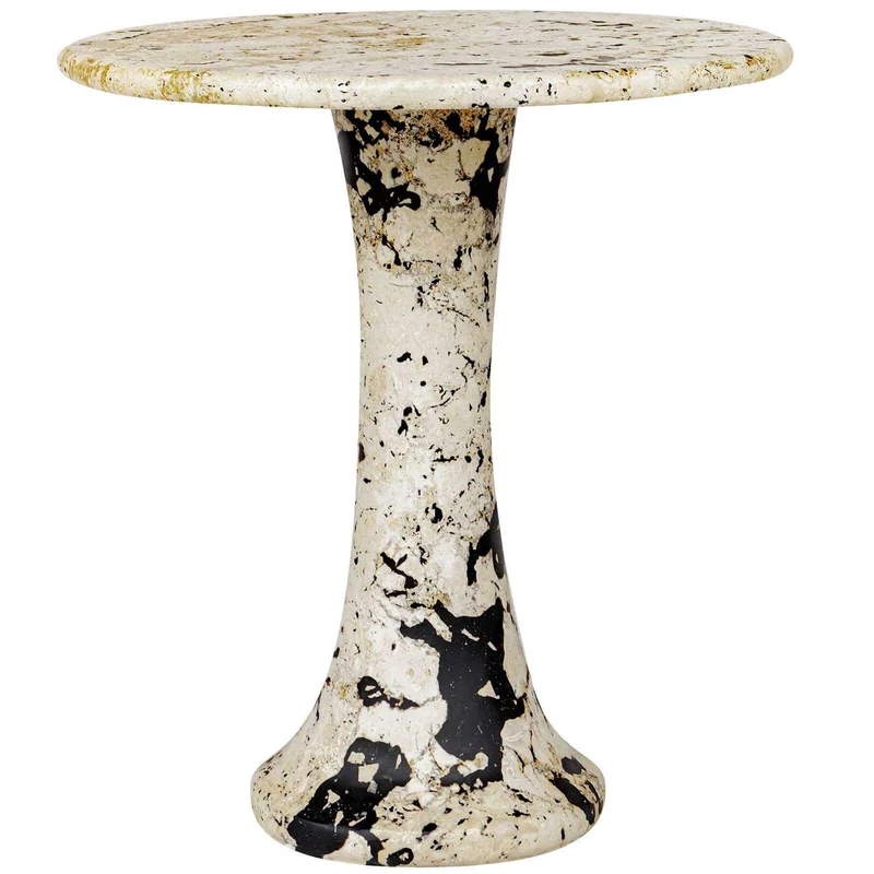 Cadas Indoor-Outdoor Stone Side Table