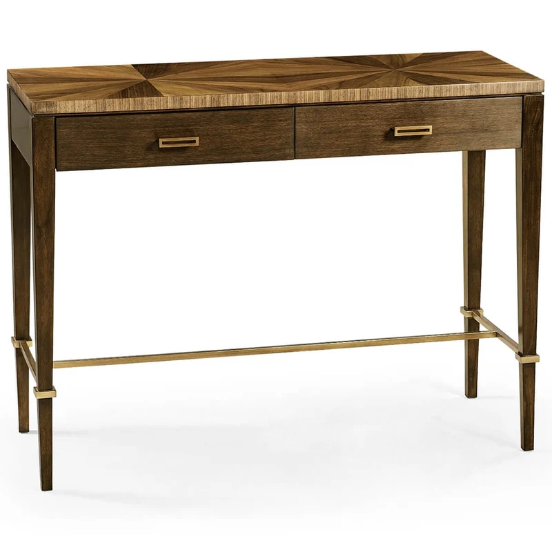 Bookmatched Console Table in Walnut