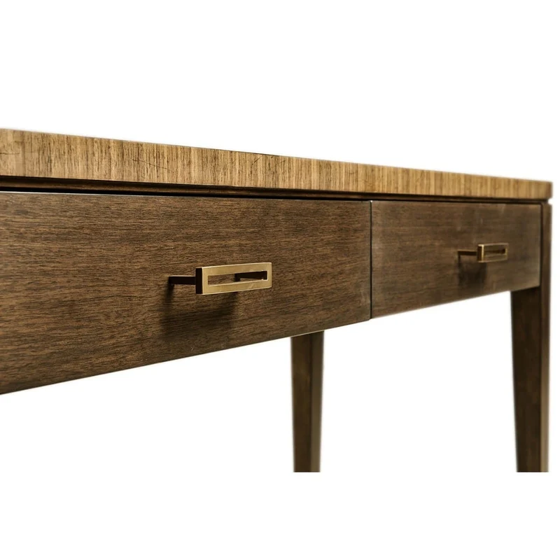 Bookmatched Console Table in Walnut
