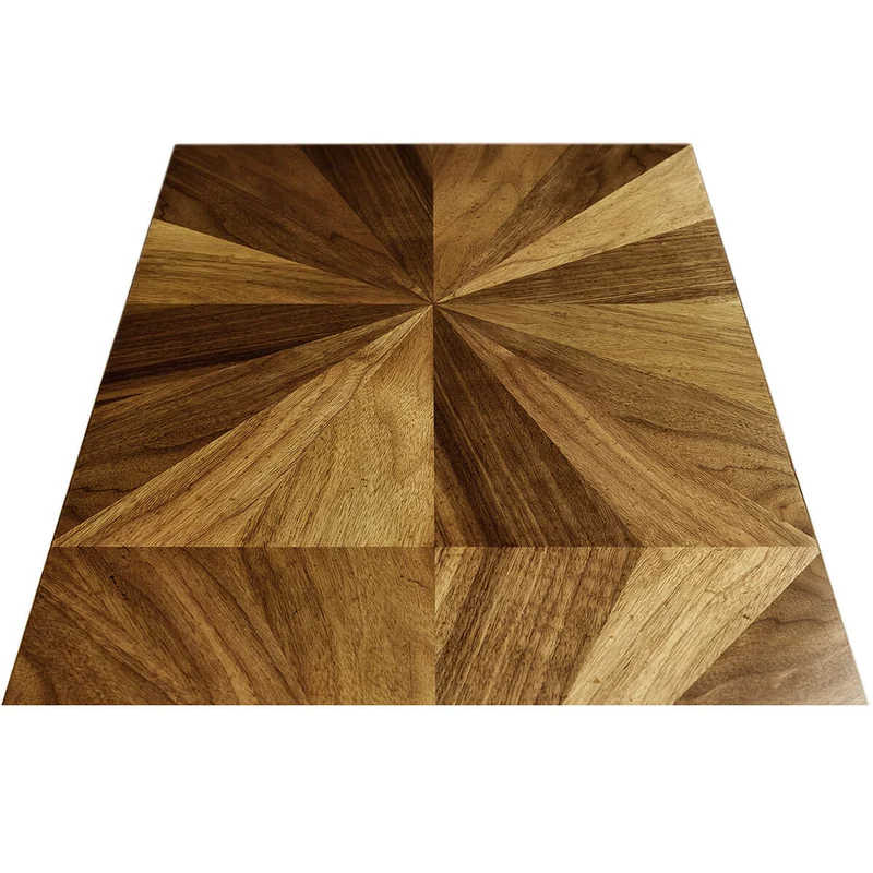 Bookmatched Console Table in Walnut