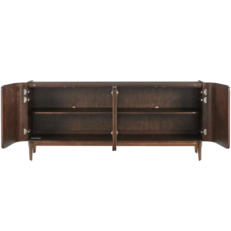 Melbourne Mappa Burl 4 Door Sideboard