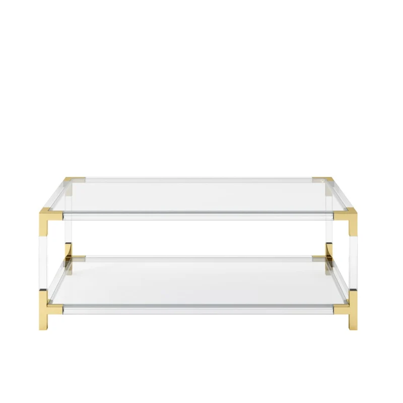 Amangiri Clear Console Table