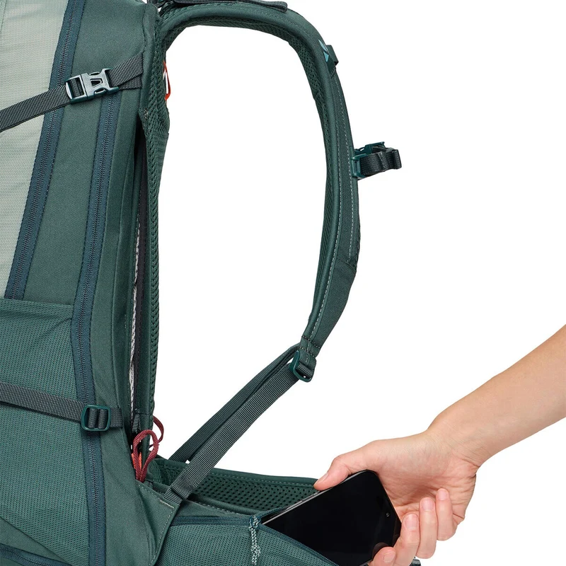 Vaude Wizard 30+4 - Mochila de senderismo 54 cm (agave)