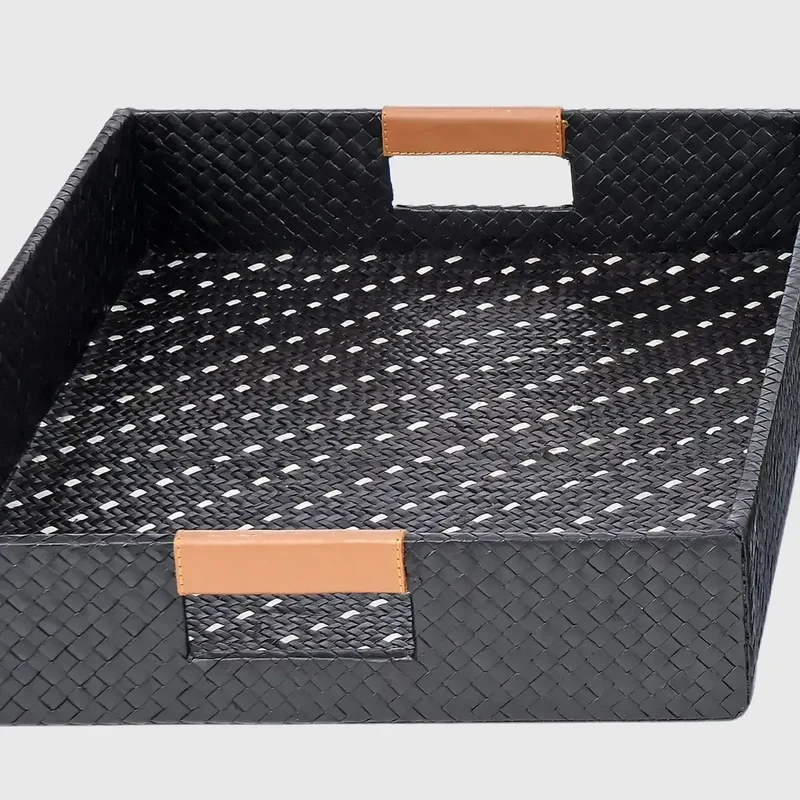 Palm Black Trays