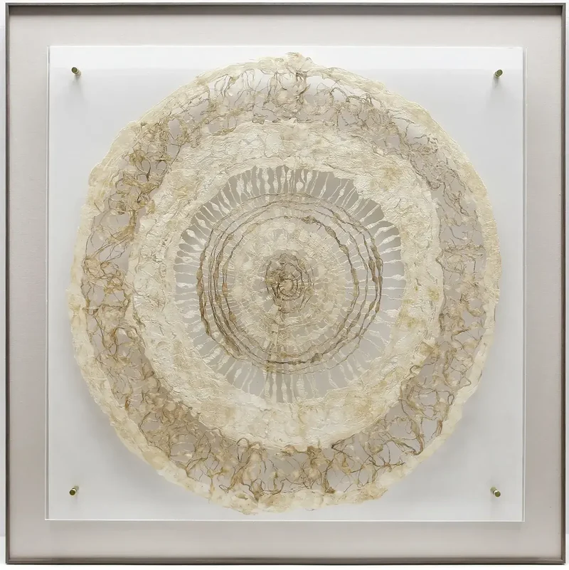 Moonlace – Handmade Dimensional Paper Wall Sculpture