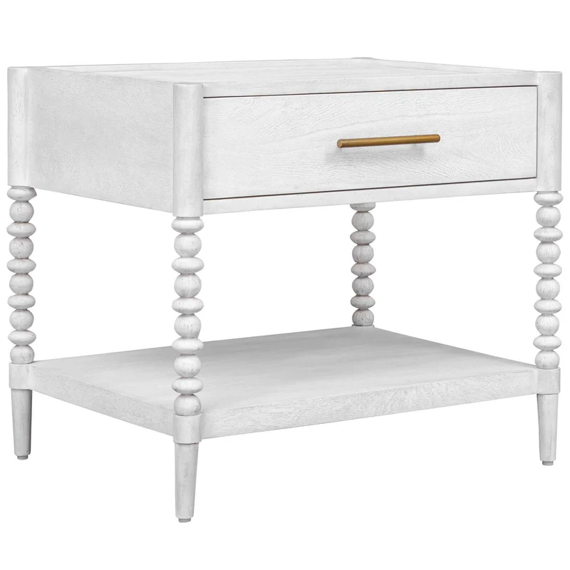 Bales Off-White Side Table