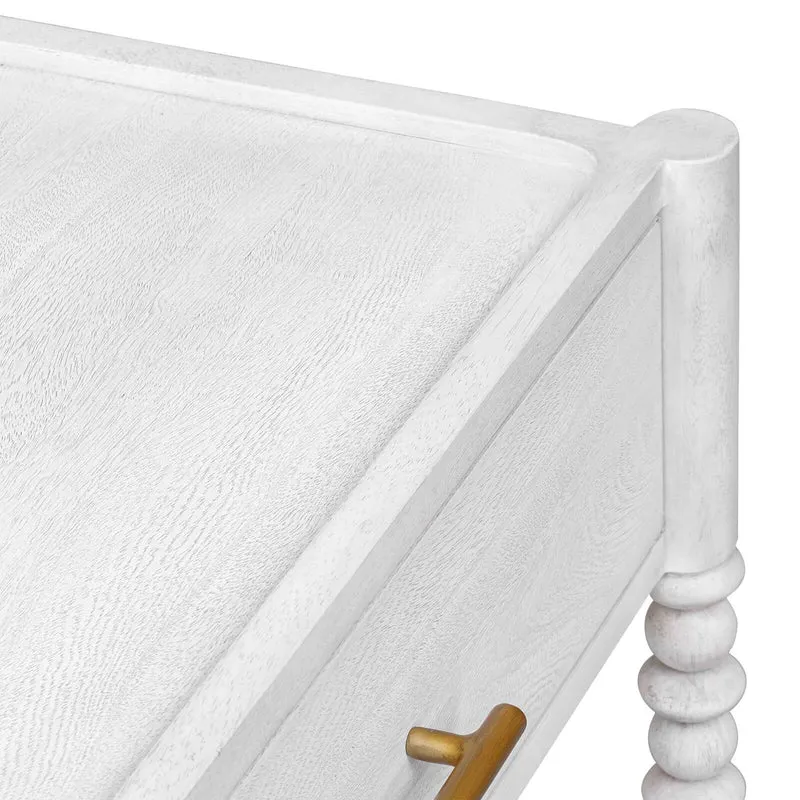 Bales Off-White Side Table