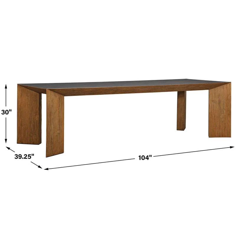 Kelvin Modern Dining Table - 264cm