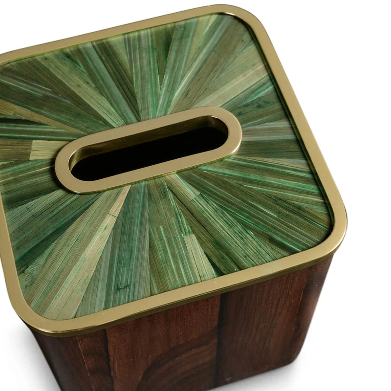 Verdure Square Tissue Box