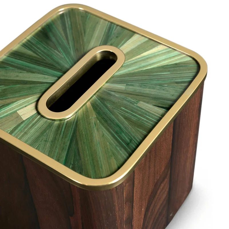 Verdure Square Tissue Box