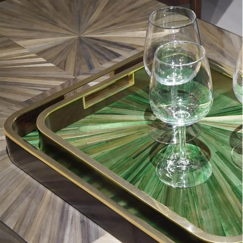 Verdure Rectangular Tray - Set of 2