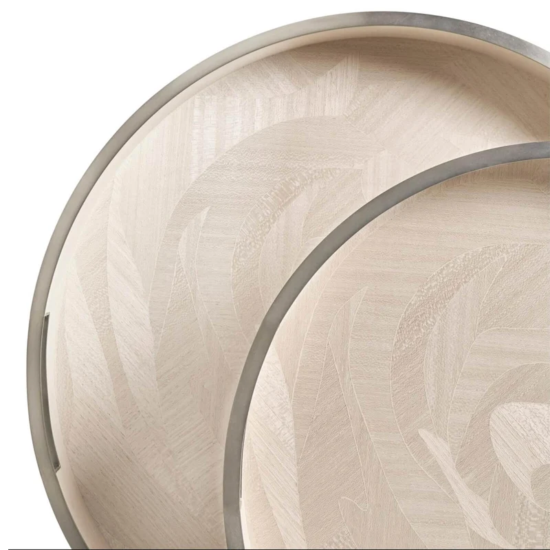 Tidepool Round Tray - Set of 2