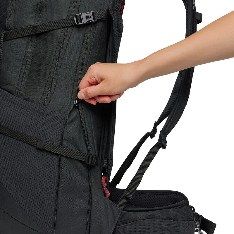 Vaude Wizard 28+4 long - Mochila de senderismo 55 cm (black)
