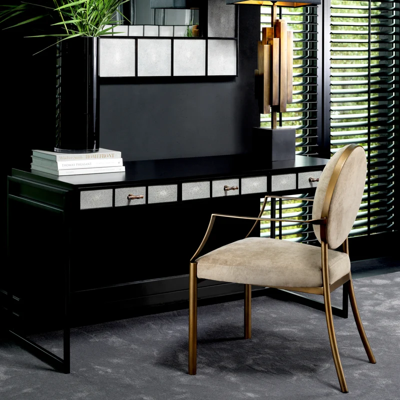 Dining Chair Scribe - Greige Velvet