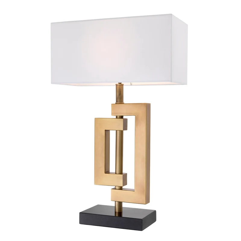 Table Lamp Leroux Antique brass | granite base